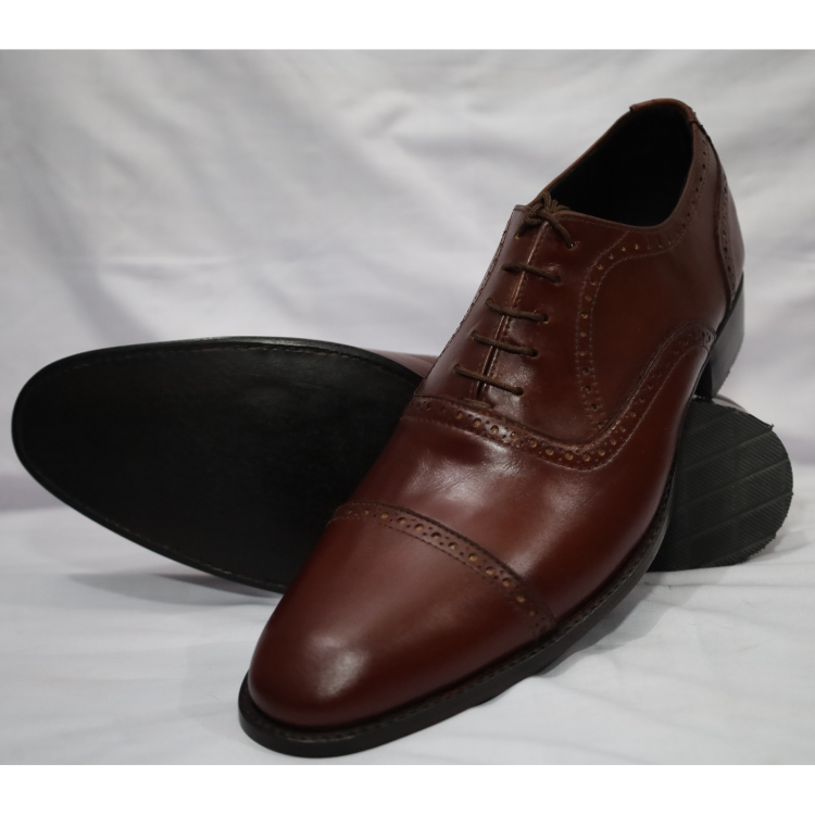 Men's Classic Leather Brogue Oxfords