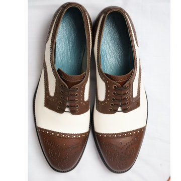 Men's Brogue Leather Oxfords