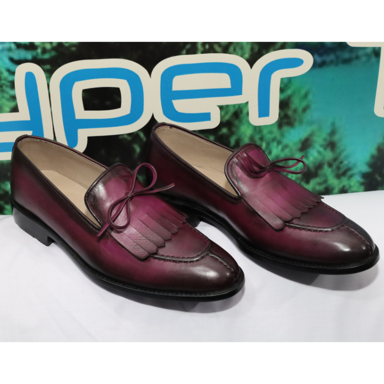 Oxblood Kiltie Loafers