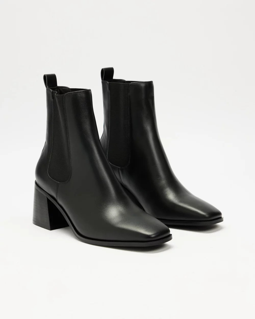 Quinn Leather Ankle Boots