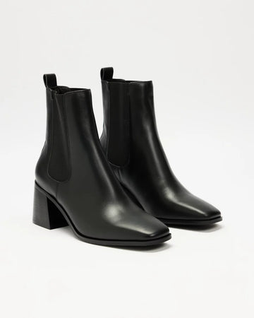 Quinn Leather Ankle Boots