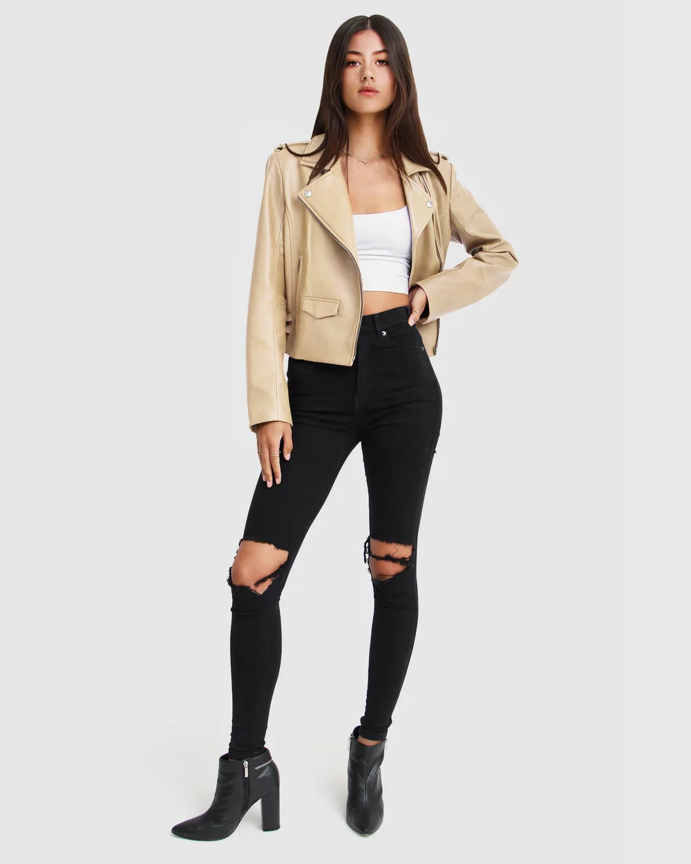 Just Friends Leather Jacket