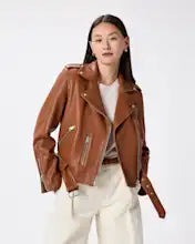 100% Leather Motorcycle Jacket – Classic Rider Style