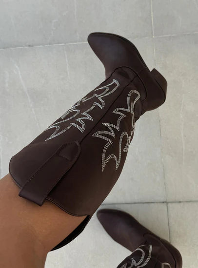 Billini urson boots chocolate / white